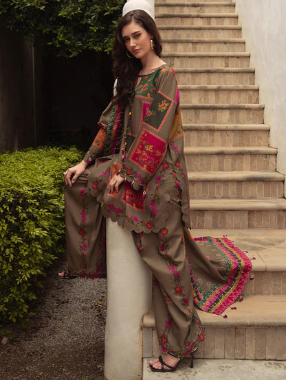 Zeenat e Khaki 3-PC MWF COLLECTION