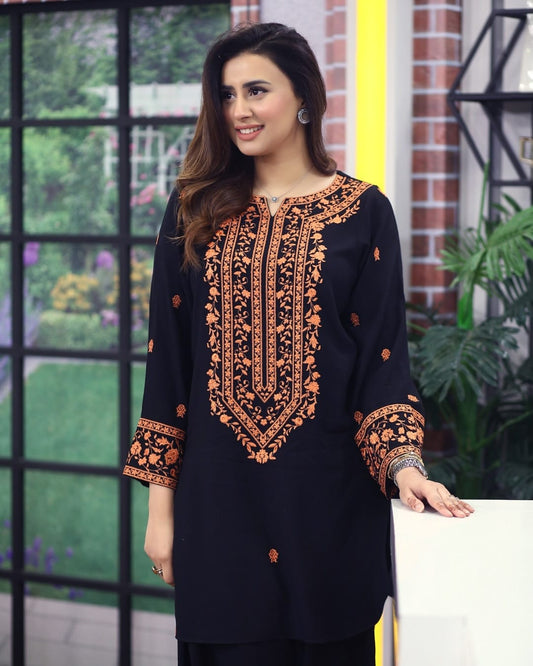 Embroidered Eastern Arabic Lawn 2PC