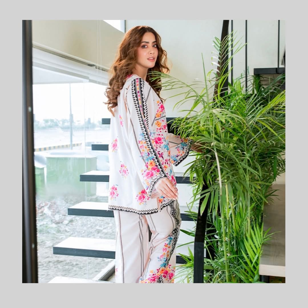 Floral Ivory 2PC MWF COLLECTION