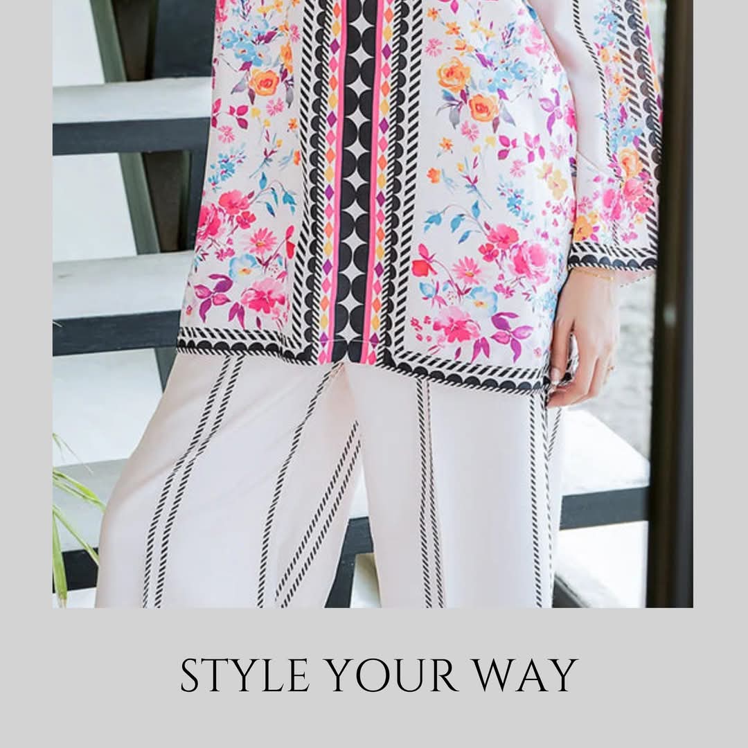 Floral Ivory 2PC MWF COLLECTION