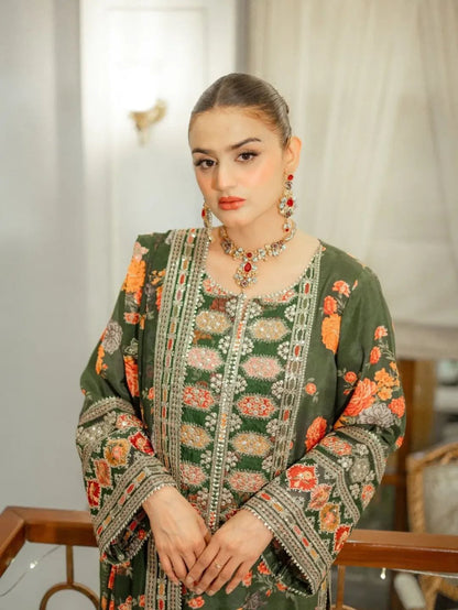 Aneela's Olive Green 3PC mWF